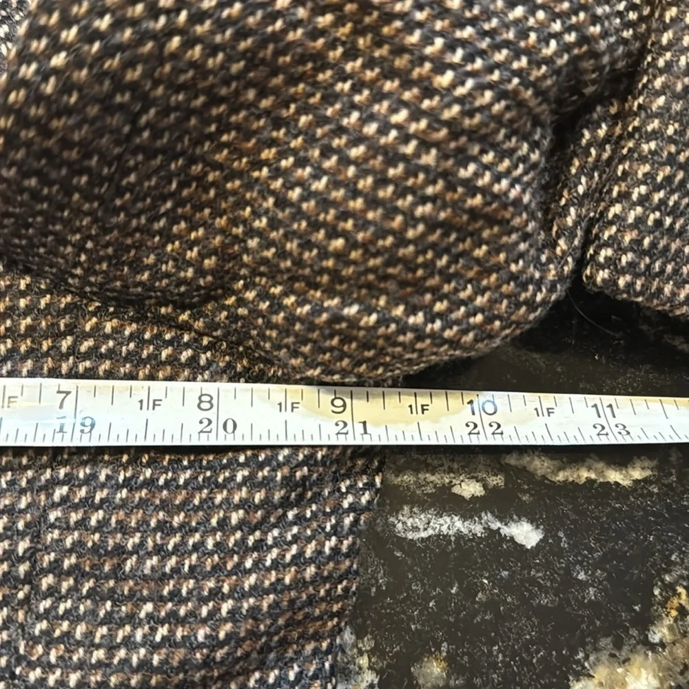 Neiman Marcus Ermenegildo‎ Zegna Dark Brown Tweed Blazer